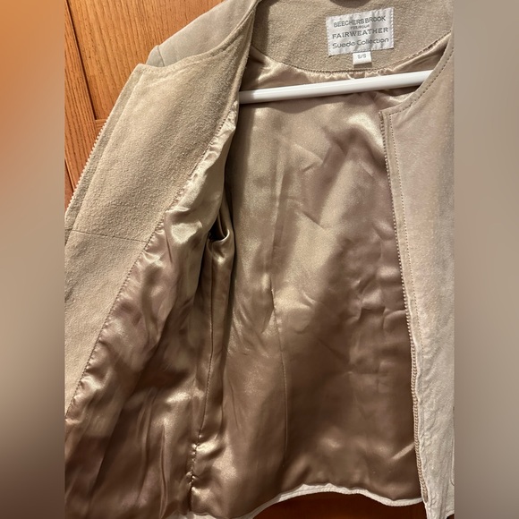 Y2K suede zip up jacket - Picture 6 of 8